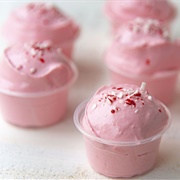 Peppermint White Chocolate Pudding Shots