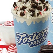 Fosters Freeze Peppermint Oreo Twister