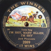 I'm Shy Mary Ellen, I'm Shy - Jack Plesants