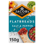 Jacobs Flatbreads Salt and Pepper