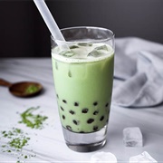 Green Tea Boba Tea