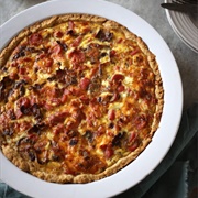 Camembert and Chili Jam Quiche