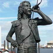 Bon Scott Statue, Freemantle