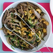 Beef With Cashew Nuts