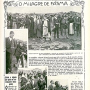 The Miracle of the Sun Is Reported at Fátima, Portugal 1917