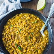Curried Black Eyed Peas