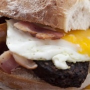 Sausage Bacon Sandwich