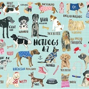 Hot Dogs A-Z (Mudpuppy)