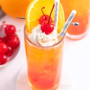 Orange Creamsicle Shirley Temple