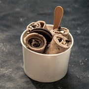 Cookies and Cream Rolled Ice Cream