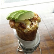 Avocado Pizza Cone
