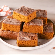 Pumpkin Snickerdoodle Blondies