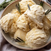 Rosemary Ice Cream