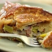 Chicken Leek Pie