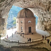 Temple of Valadier, Genga, Italy