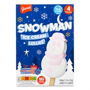 Gianni&#39;s Snowman Ice Cream Lollies