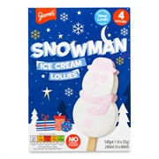 Gianni's Snowman Ice Cream Lollies