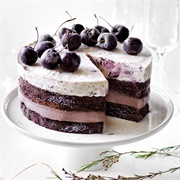 Black Cherry Ice Cream Cake