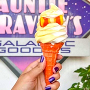Sweet Candy Corn Soft-Serve