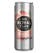 Royal Club Tonic With a Hint of Grapefruit
