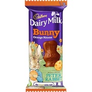 Dairy Milk Orange Mousse Bunny