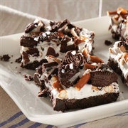 Oreo Pretzel in a Cloud Bars