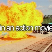 Be in an Action Movie