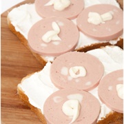Mayo and Bologna Sandwiches