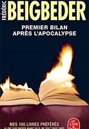 Premier Bilan Après L&#39;apocalypse (Frédéric Beigbeder)