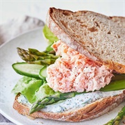 Salmon Mousse Sandwich