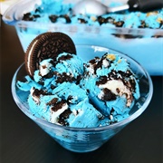 Blue Moon Cookie Dough Sundae