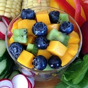 Blueberry Mango &amp; Kiwi Salad