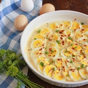 Eggs Au Gratin