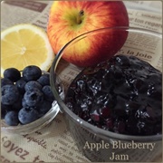 Apple and Blueberry Jam