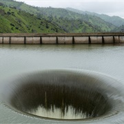 Monticello Dam Morning Glory Spillway