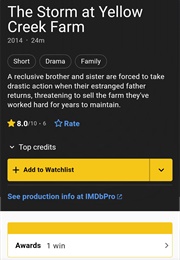 The Storm at Yellow Creek Farm (2014)