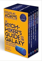 The Hitchhiker's Guide to the Galaxy Series (Douglas Adams)