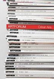 Artforum (César Aira)