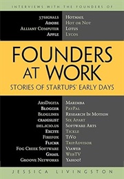 Founders at Work: Stories of Startups&#39; Early Days (Jessica Livingston)