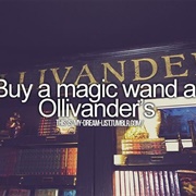 Buy a Magic Wand at Ollivander's