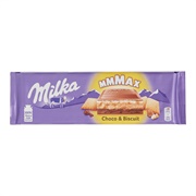 Milka Mmmax Choco Biscuit Milk Chocolate Bar