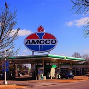 World's Largest Amoco Sign