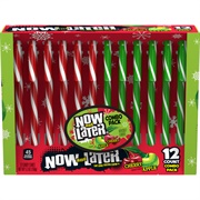 Now and Later Apple & Cherry Candy Canes Combo Pack