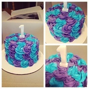 Blue Purple Cake