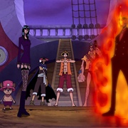 355. Food, Nami and Shadows!! Luffy's Angry Counterattack