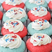 Patriotic Jello Cookies