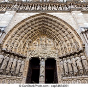 Notre Dame Cathedral Doors, Paris