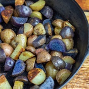 Roasted Multicoloured Potatoes