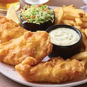 Hand Battered Fish Chips