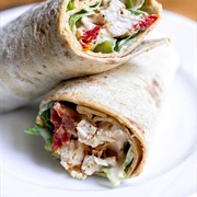 Pesto Chicken & Sundried Tomato Wrap